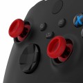 XBOX One Controller Replacement Thumbsticks Clear Red