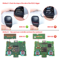 PS5 Dualsense Controller BDM-010 L2/R2 Trigger Conductive Rubber with cable