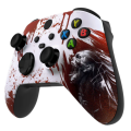 XBOX SERIES S/X Controller Front Faceplate Art Series Soft Touch Blood Zombie