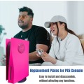PS5 Console Replacement Shell Circular Vented Design Disk Edition Nova Pink
