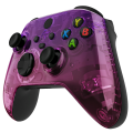 XBOX SERIES S/X Controller Front Faceplate Glossy Gradient Translucent Purple Rose Red