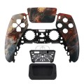 PS5 Dualsense Controller Front Shell With Touchpad Red Dragon