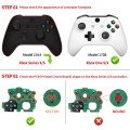 Xbox One S / Series Wireless Controller Tactile Click ABXY Keys Mod Kit Sector Version