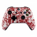 XBOX ONE S Controller Front Faceplate Art Series Blood Sacrifice