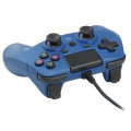 PS4/PS3/PC Wired Controller with Sensor Function Blue
