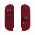 NS Switch Joy-con Left and Right Replacement Case Set Silky Soft Touch Vampire Red
