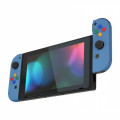 NS Switch Joy-con Left and Right Replacement Case Set Silky Soft Touch Airforce Blue