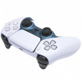 PS5 Dualsense Controller Plastic Trim with Accent Rings Matte UV Regal Blue