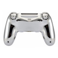 PS4 DUALSHOCK 4 V2 COMPLETE SHELL SERIES MIRROR GLOSS SILVER