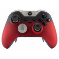 Xbox One Elite Controller Front Faceplate Soft Touch Shadow Vampire Red