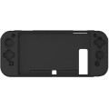 Nintendo Switch Controller Full Protective Soft Silicone Rubber Skin Black