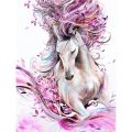 5D DIY Full Drill Diamond Painting Cross Stitch Embroidery Mosaic (Horse)