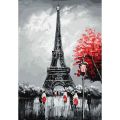 5D DIY Full Drill Diamond Painting Novelty Tower Cross Stitch Embroidery