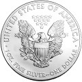 2015 1 oz American Silver Eagle Coin (BU) encapsulated 3 available