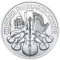 2021 1oz Austrian .999 pure Silver Philharmonic Coin (BU) encapsulated