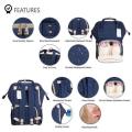 Baby and Mother Diaper Bag-NAVY BLUE