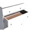 5 Drawer - Chest of drawer - White - 3 Big, 2 small drawers