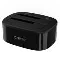 ORICO 2 Bay 2.5 / 3.5 USB3.0 HDD|SSD Standalone Clone Dock  Black