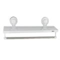 Bathlux Shelf With Handtowel Rack With Suction Cup