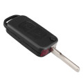 2pcs Flip Folding car Shell Remote Key Fob Case For Mercedes Benz E113 A C E S W168 W202 W203