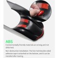 Car Center Console Handrail Armrest Storage Box ABS Black for Smart 453 Fortwo Forfour 2015-2019