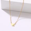 GENUINE Initial Letter ` J ` Name Choker Stainless Steel Necklace - DO NOT FADE