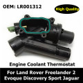 Engine Coolant Thermostat&Housing For LAND ROVER Freelander 2 Evoque Discovery Sport Jaguar