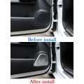 4Pcs Car Aluminum Door Audio Speaker Tweeters Cover Trim for Mercedes Benz GLA Class H247 2020-2021