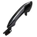 4X Black Outer Outside Exterior Comfort Access Door Handle Set For-BMW 5 6 7 Series