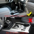 Interior Gear Shift Panel Cover Trim for Toyota 4Runner 2010 - 2021 Bright Black