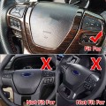 For Ford Ranger Everest Endeavor 2015-2021 Car ABS Steering Wheel Cover