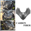 Carbon Fiber Front Headlight Upper Fairing Cover Trim for KAWASAKI Z900 Z 900 2017 2018 2019