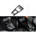 for Jeep Compass -2020 Car Center Console Gear Shift Panel Frame Cover Trim Carbon Fiber