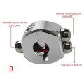 25MM Motorcycle Handlebar Switch Button Turn Signal Headlight Start Switch ON OFF Self-Locking