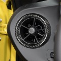 Carbon Fiber Dashboard Side Air Outlets Vent Cover Trim for Chevrolet Camaro -2021