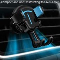2 PCS Car Phone Holder Air Outlet Navigation Bracket Instrument Panel Bracket, Style:Air Outlet