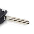 Remote Car Key Shell Case 2 Buttons For Nissan Micra Almera Primera X-Trail Uncut Key Case Cover
