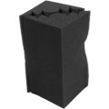 8 Pcs Corner Bass Trap Acoustic Panel Studio Sound Absorption Foam 12X12x24cm