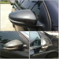 1 Pair Rearview Mirror Cover Carbon Fiber Side Rear View Mirror Cover Caps for Golf MK6 Golf 6 R VI