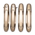 Front Rear Left Right Outside Exterior Door Handle Set of 4Pcs for 1998-2003 Toyota Sienna