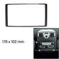 Car Stereo Radio Fascia Panel 2 Din Frame Kit for Mercedes Benz SMART ForTwo (BR451) 2007-10