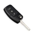 Car Remote Key DIY For Ford Fusion Focus Mondeo Fiesta Galaxy Vehicle Flip Key 4D60 4D63 Chip