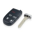 Car Smart Remote Key Shell Case 4+1 5 Buttons Fob Keyless For Charger Dodge Jeep Grand Cherokee