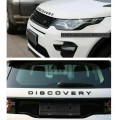 3D Letter DISCOVERY Car Rear Front Badge Emblem Decal Sticker for Land Rover Front Hood Rear Trunk