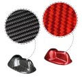 Carbon Fiber Car Roof Shark Fin Antenna Decal Aerials Decoration Cover for Mini Cooper Clubman