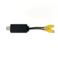 Video Output Adapter RCA Interface for Android Multimedia Radio Player USB Interface To TV Monitor
