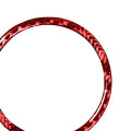 for Porsche Cayenne Macan red carbon fiber clock decorative ring sticker