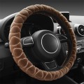 Car Short Plush Warm Anti-skid Steering Wheel Cover, Adaptation Steering Wheel Diameter: 38cm