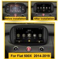 2 Din Android 8.1 Car Radio Multimedia Video Player For Fiat 500X 500 X 2014-19 WiFi USB AM RDS