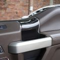 Interior Door Handle Panel Trim Cover Decor for Ford F150 2015-2020 Carbon Fiber 2DR